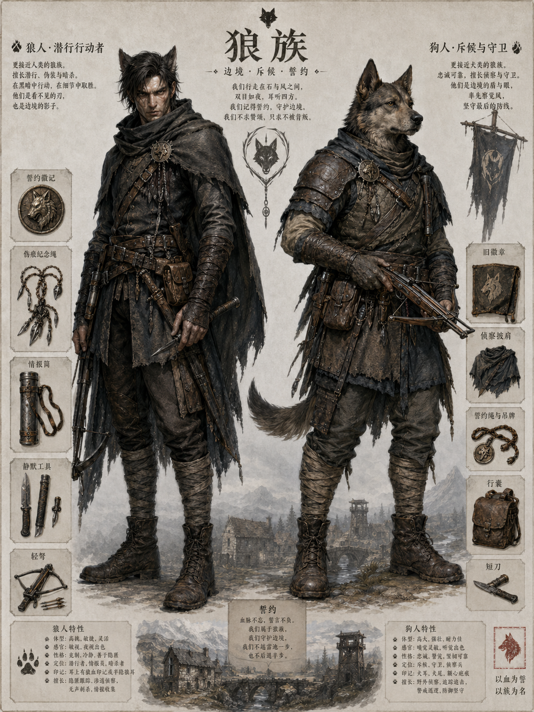 狼人设定